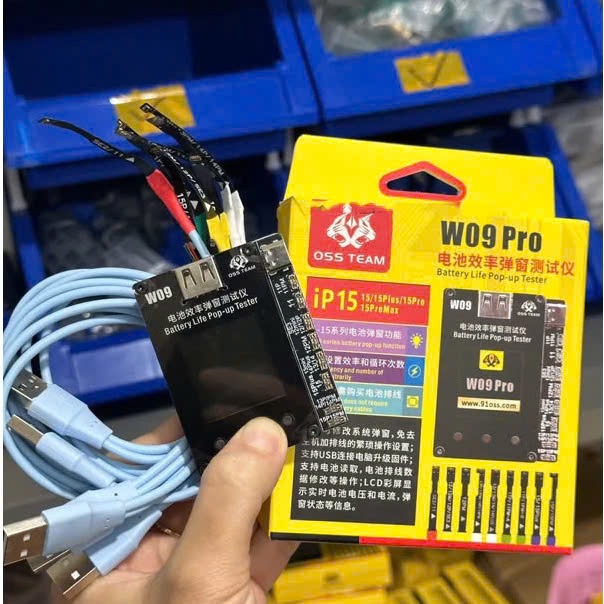 Táo Thẩm Tools | Box Nạp Xả Pin W11S OSSTEAM, W09 Pro V3
