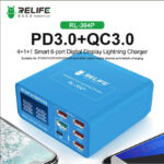 Bộ Sạc Nhanh Báo Dòng Relife RL-304P 6 Cổng | Táo Thẩm Tools