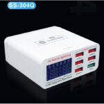 Bộ sạc báo dòng Sunshine 6 cổng SS-304Q / hỗ trợ sạc nhanh