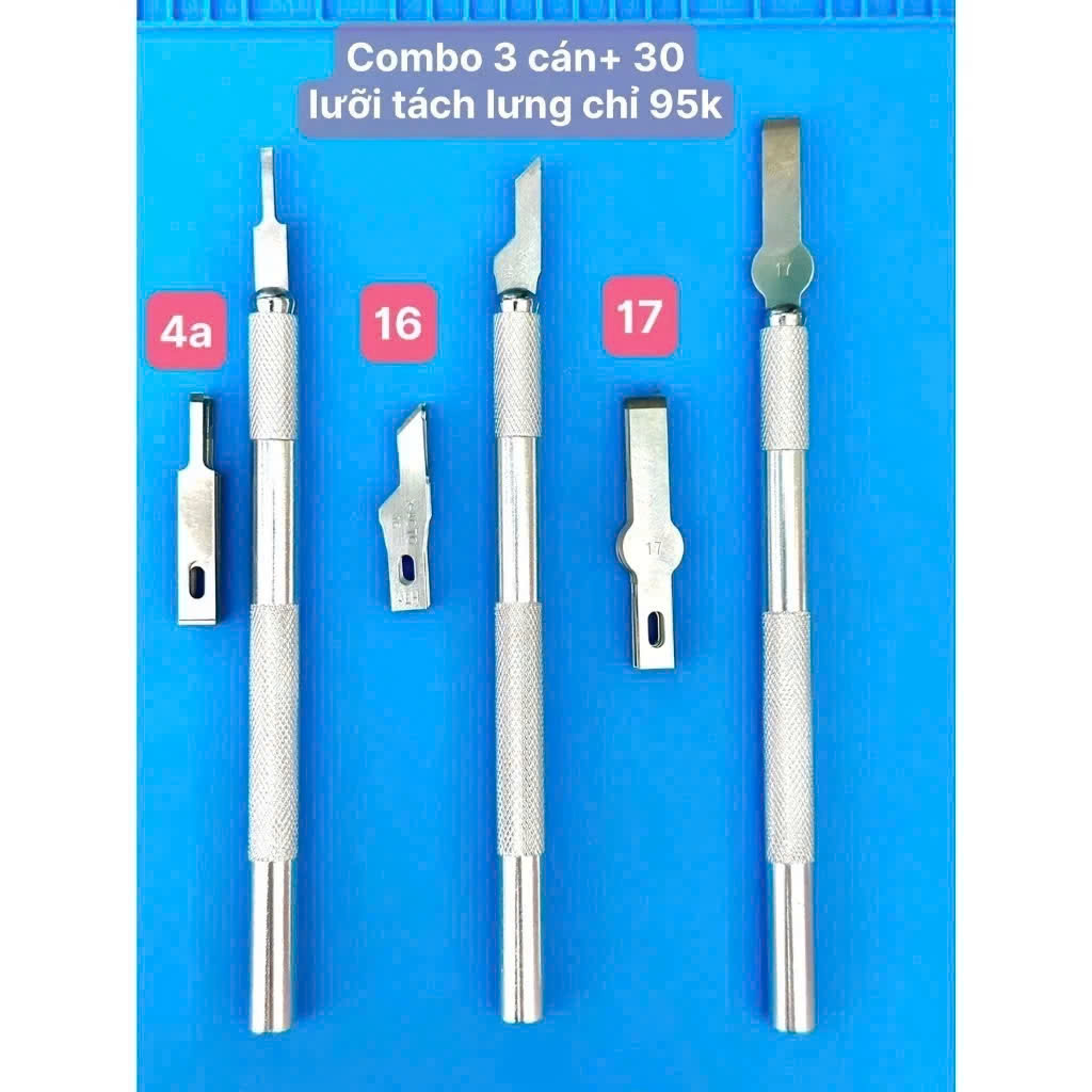 Táo Thẩm Tools | Bộ dao làm lưng ip chuyên dụng (đơn giản / hiệu quả)