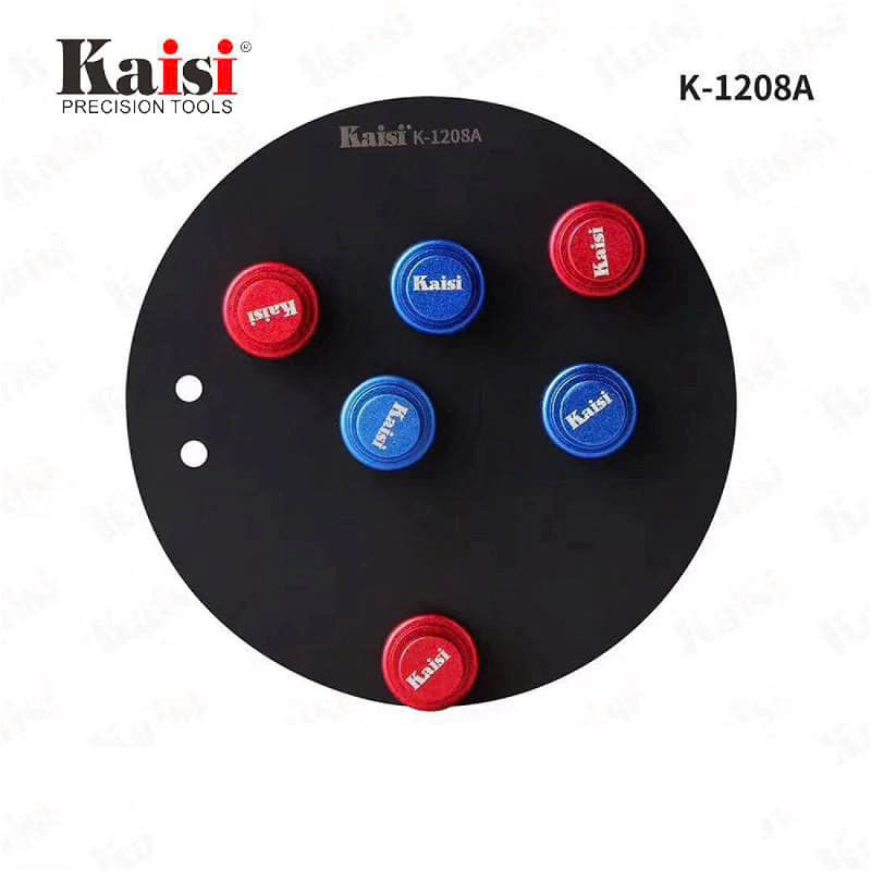 Đế nam châm kính hiển vi Kaisi K-1208A / Kèm 6 mấu kẹp nam châm