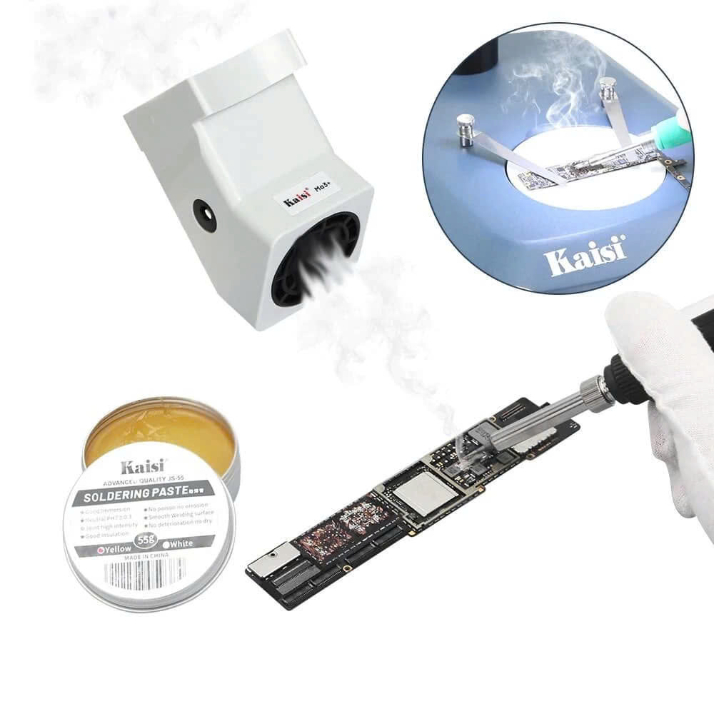 Quạt Hút Khói Gắn Kính Hiển Vi KaiSi MA3+| Táo Thẩm Tools