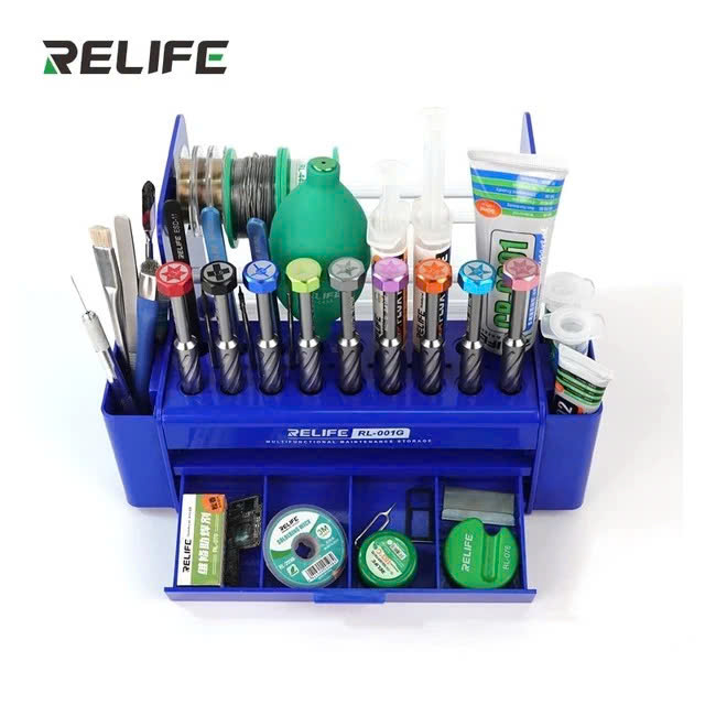 Hộp Để Dụng Cụ Linh Kiện Relife RL-001G | Táo Thẩm Tools