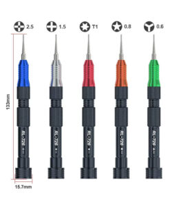 Táo Thẩm Tools | Tô Vít 3D Cao Cấp Chống Trượt Relife RL-726 (5 mũi: 3-4-5-6 cạnh và 2 tầng)