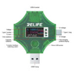 Táo Thẩm Tools | Thiết bị đo dòng, điện áp USB Tester Relife XA1 -C Cổng USB,Type C