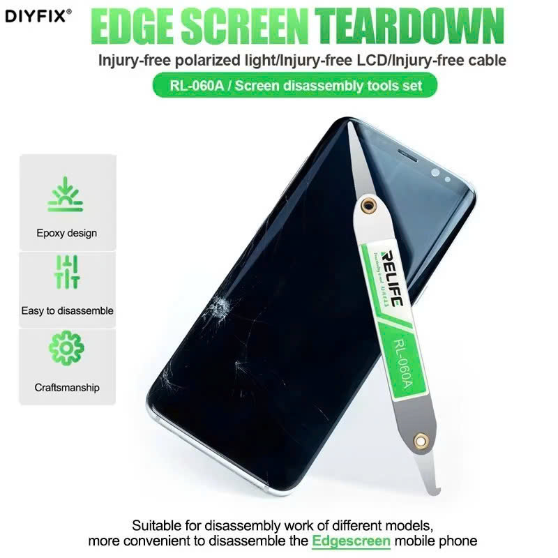 Lỉa 2 Đầu Đa Năng Relife RL-060A Tháo Màn, Tách Khung | Táo Thẩm Tools