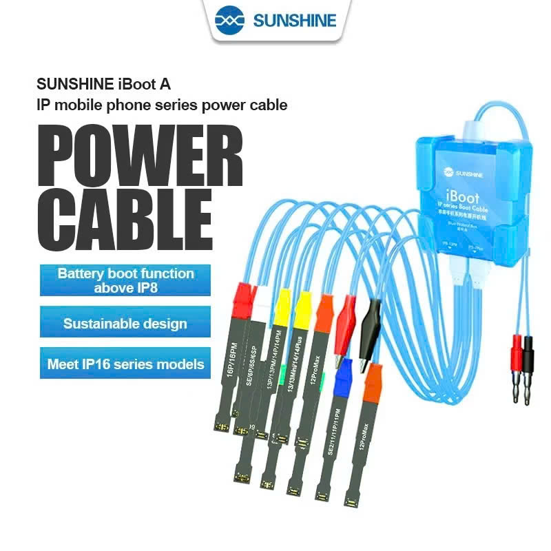 Dây Cấp Nguồn iBoot A 11 đầu lp Từ 6S - 16 PRM | Táo Thẩm Tools