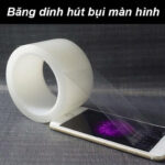 Táo Thẩm Tools | Băng dính từ Sunshine dán kính dính bụi màn hình điện thoại (size 8cm/10cm)