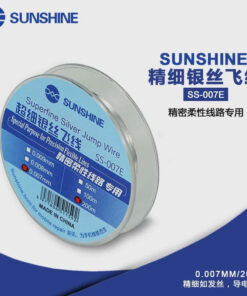 Dây Câu Bạc (Dây Trần) Chuyên Câu Mạch, Câu Home, Cuộn Chân ic Sunshine SS-007E 200m| Táo Thẩm Tools