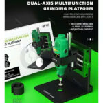 Táo Thẩm Tools | Bộ máy mài kèm đế LUOWEI LW-305 Pro (mài iC cảm ứng, viền camera) / Đế + Máy