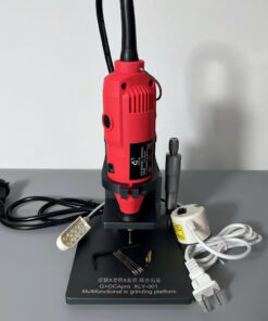 Táo Thẩm Tools | Bộ máy mài Luowei kèm giá đỡ điều chỉnh chắc chắn (mài IC cảm ứng) -Mã Mới Màu Xanh