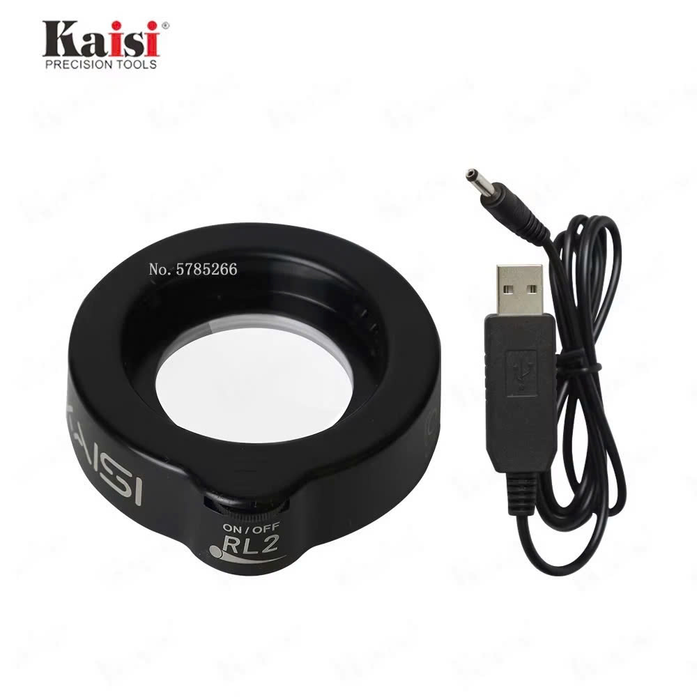 Đèn Led Kính Hiển Vi Kaisi Ring Light Rl2 | Chống Chói Lóa