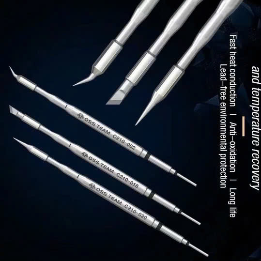 Mũi Hàn C210 Chuẩn Hãng OSSTEAM (3 kiểu đầu) | Táo Thẩm Tools