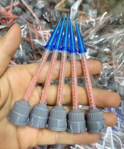 Set 10 Đầu Trộn Keo 2 Thành Phần Kèm Đầu Kim Xanh | Táo Thẩm Tools