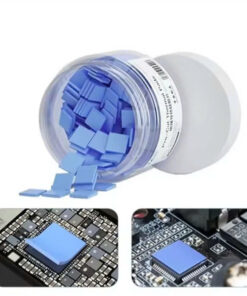 Đệm Silicon Tản Nhiệt Cho CPU, GPU, ic (12x12x1,5mm) - Hộp 100 Miếng | Táo Thẩm Tools