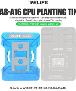 Bộ làm chân CPU iP từ A8 đến A18 RELIFE RL-601MA | Táo Thẩm Tools