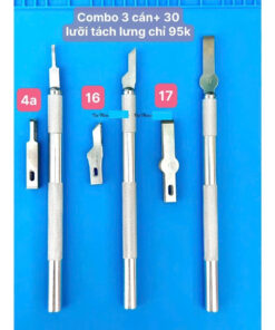 Táo Thẩm Tools | Bộ dao làm lưng ip chuyên dụng (đơn giản / hiệu quả)