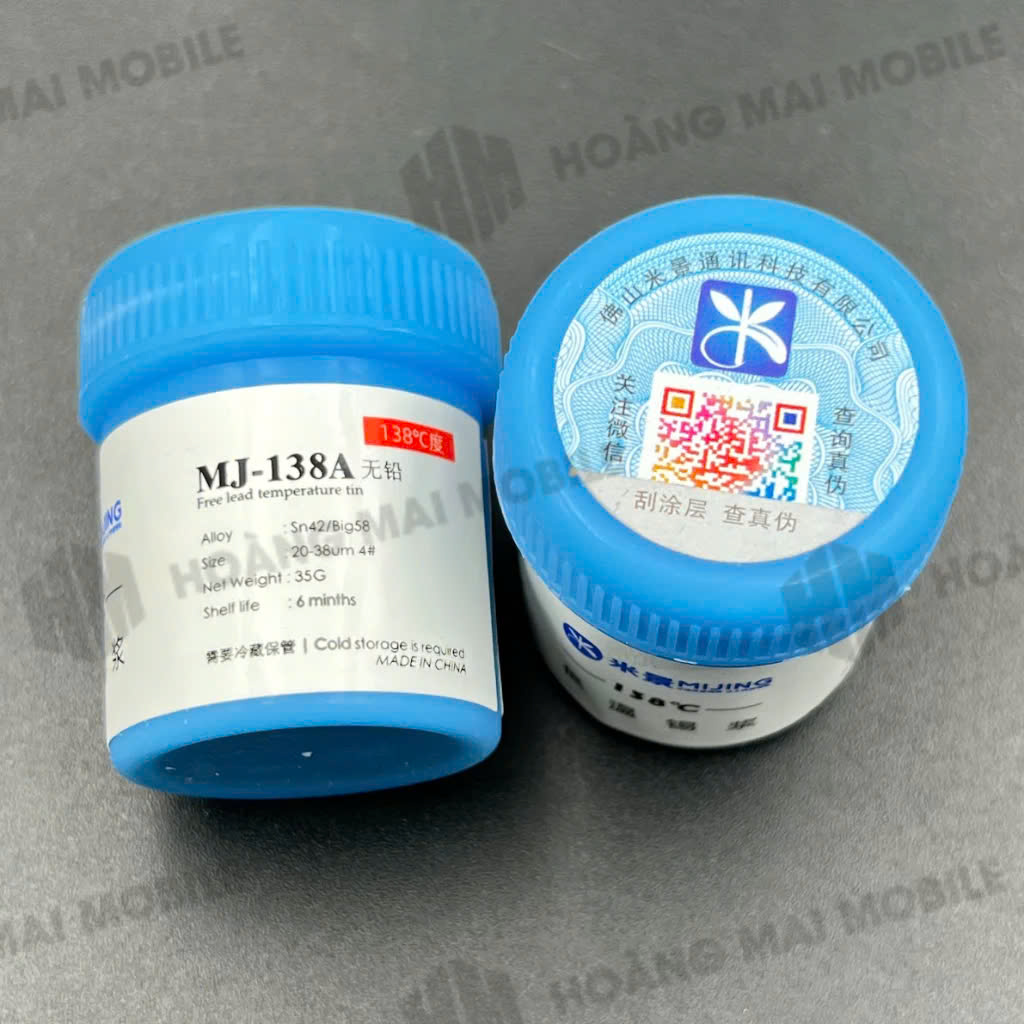 Thiếc hàn bột Mijing 138 độ | Táo Thẩm Tools