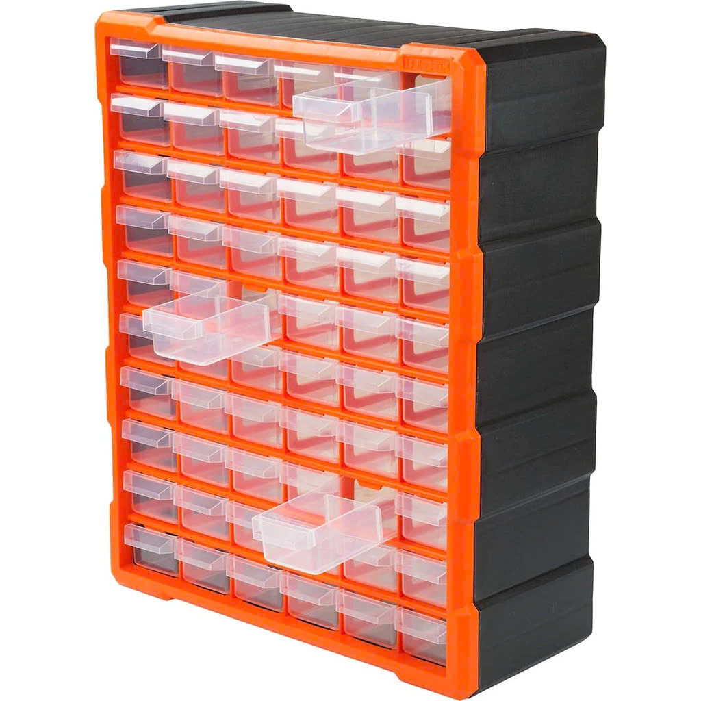 Tủ Nhựa Đựng Linh Kiện Điện Tử Cao Cấp - 60 Ngăn